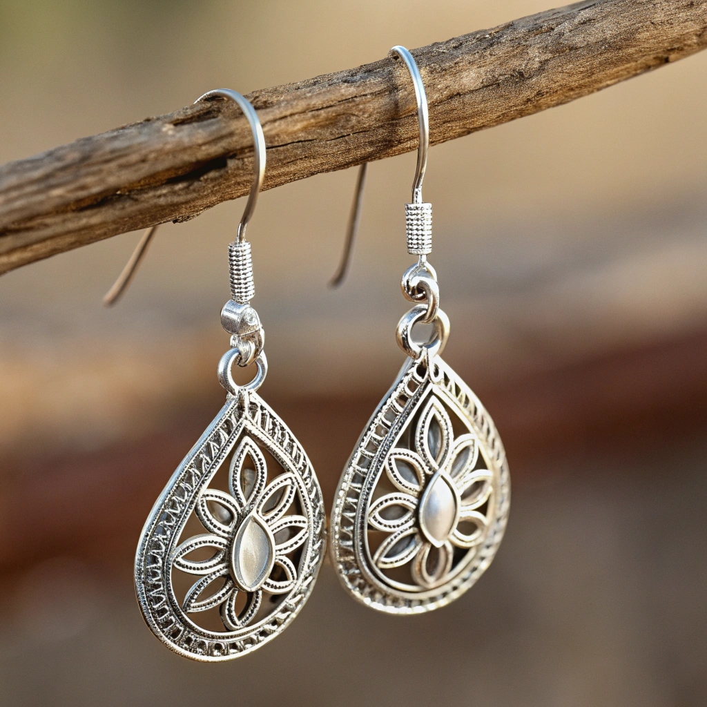 Artisan jewelry detail